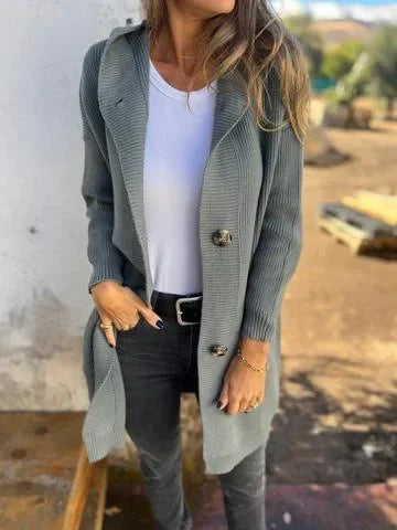 Sara – Elegante chaqueta de punto