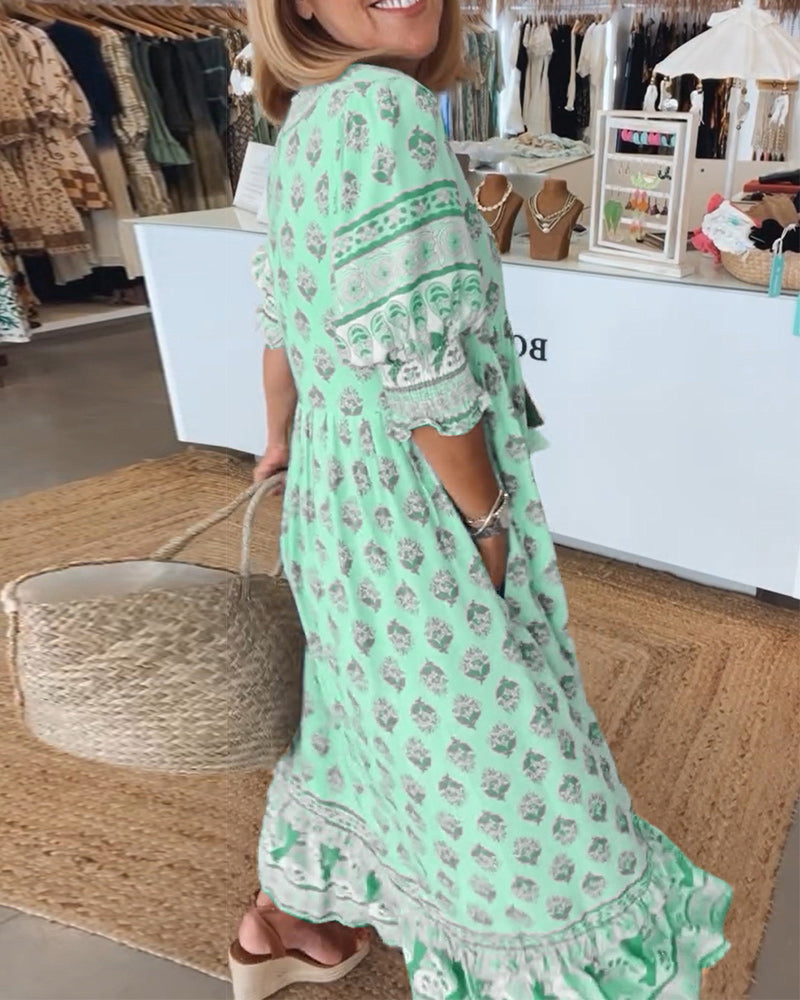 Martina – Radiante vestido de primavera