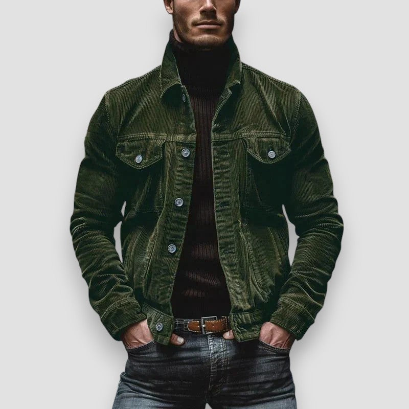 Rodrigo - Chaqueta retro de pana