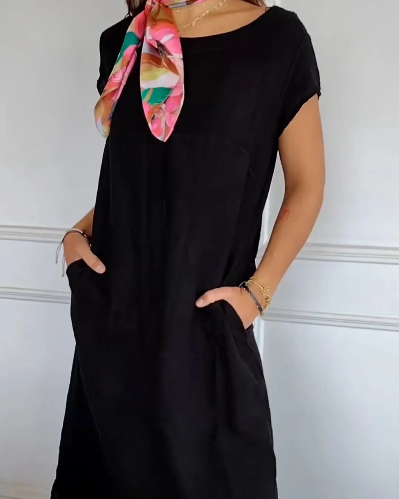 Letizia - Vestido casual de algodón