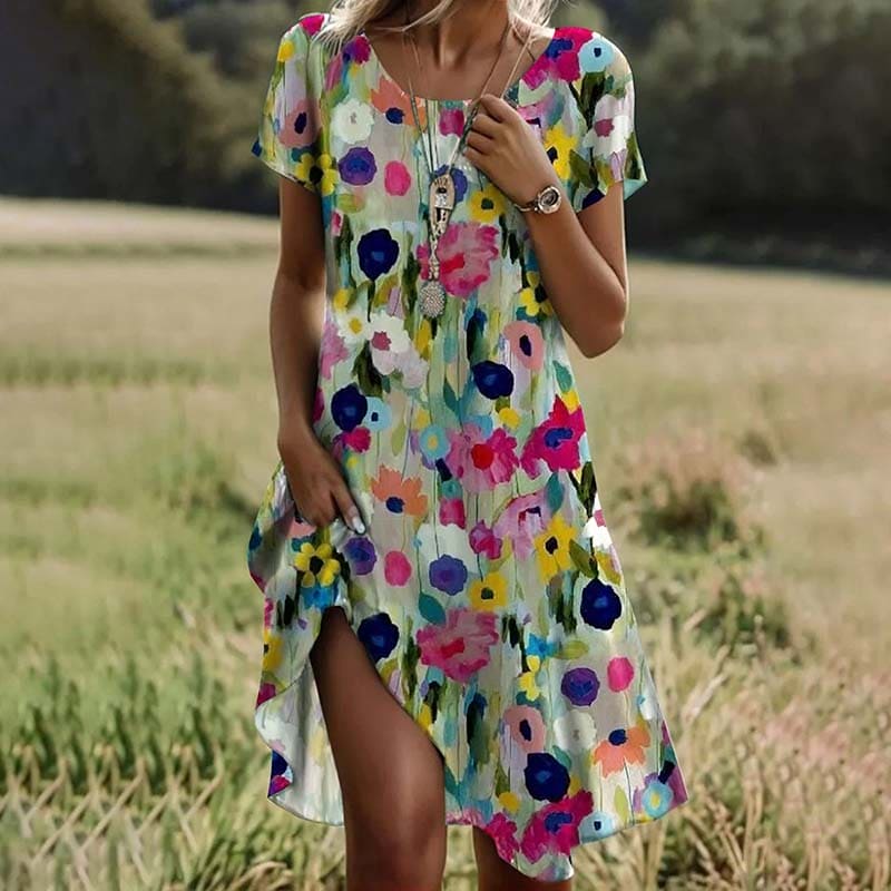 Juanita - Vestido de estampado floral