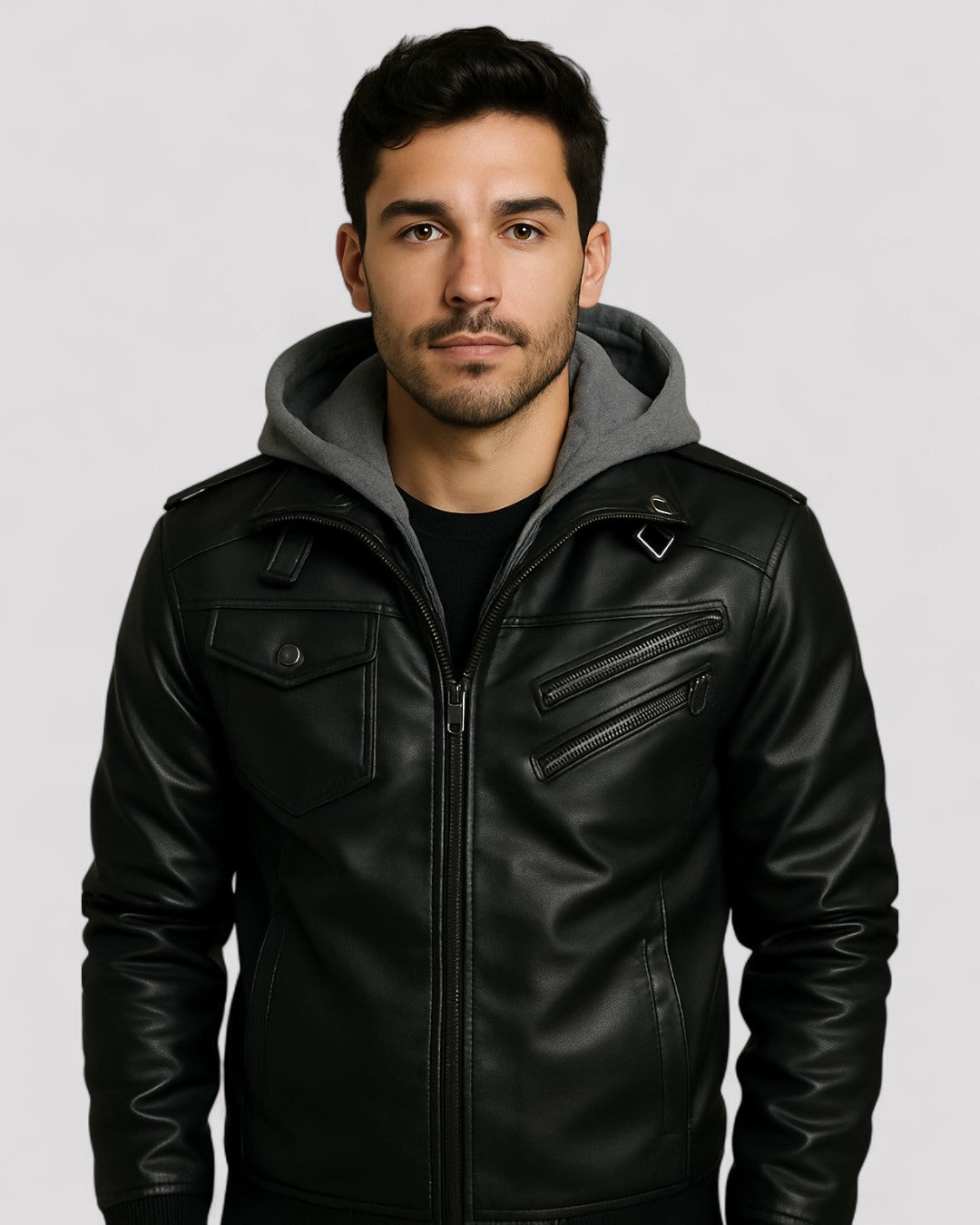 Nicolás - Chaqueta Casual con Capucha y Estilo Urbano