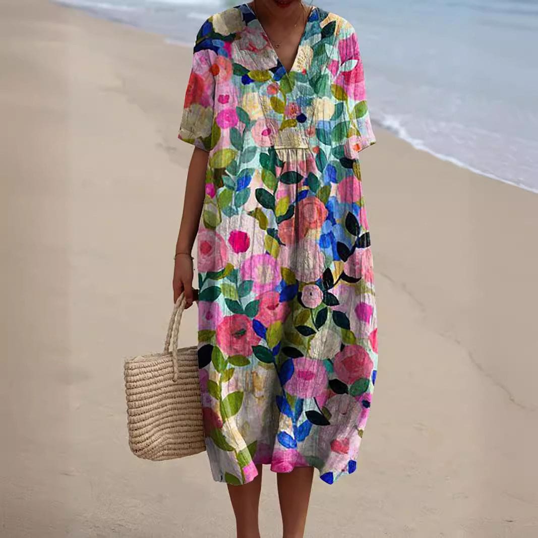 Ana - Vestido Boho Favorecedor