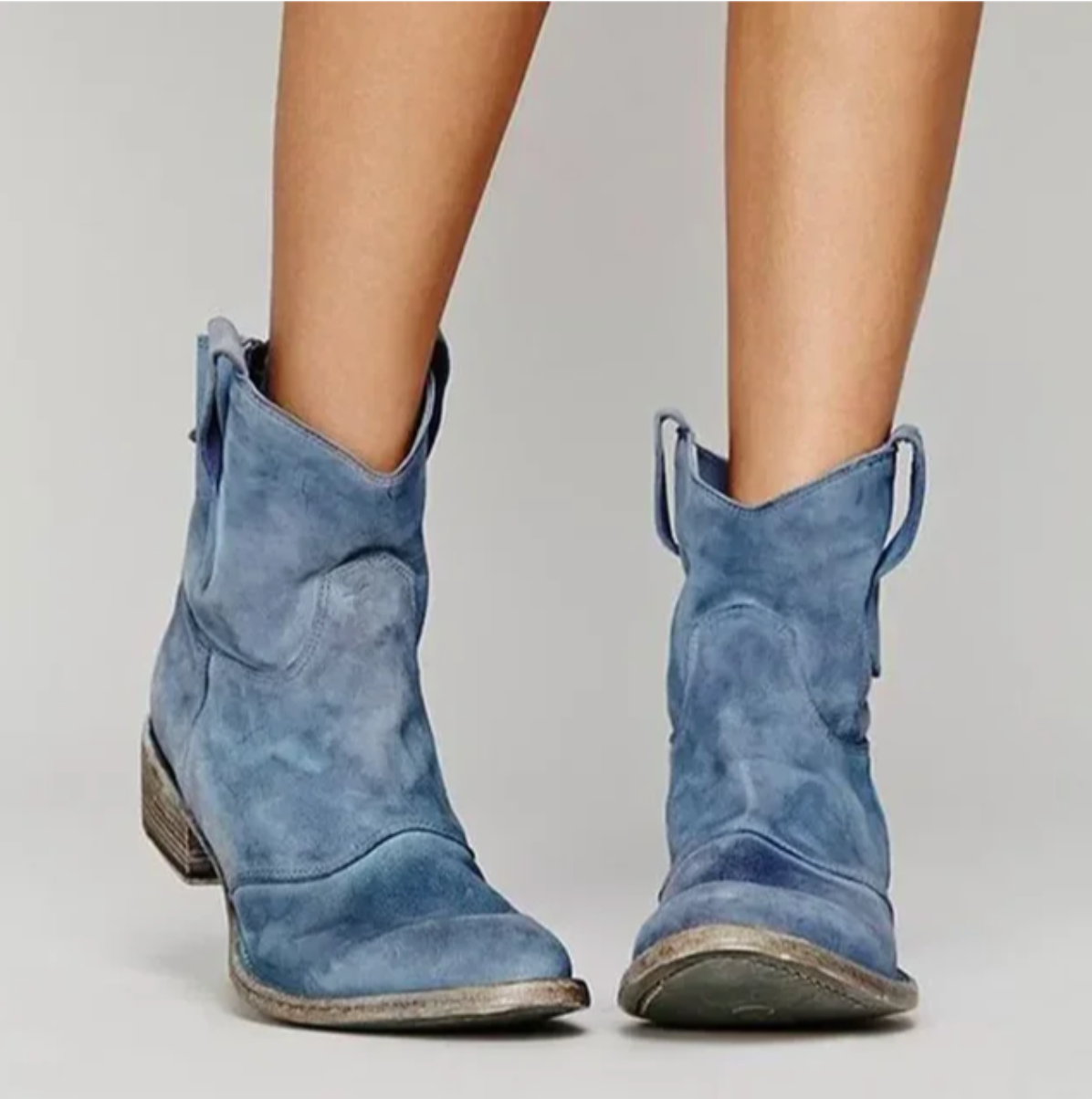 Gabriela |  Botas western de ante