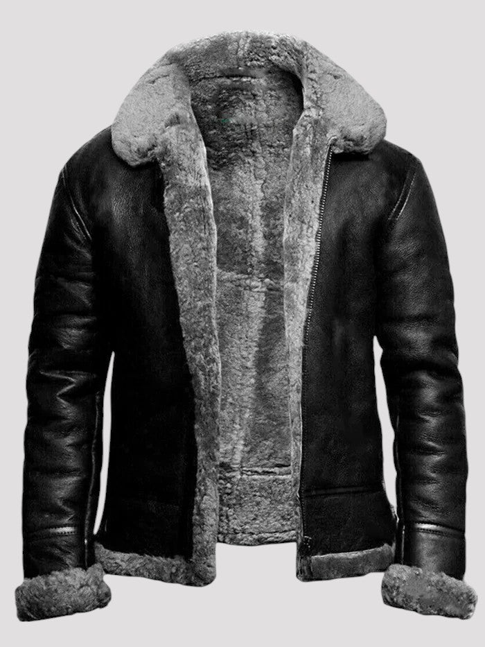 Jair - Chaqueta Clásica de Cuero