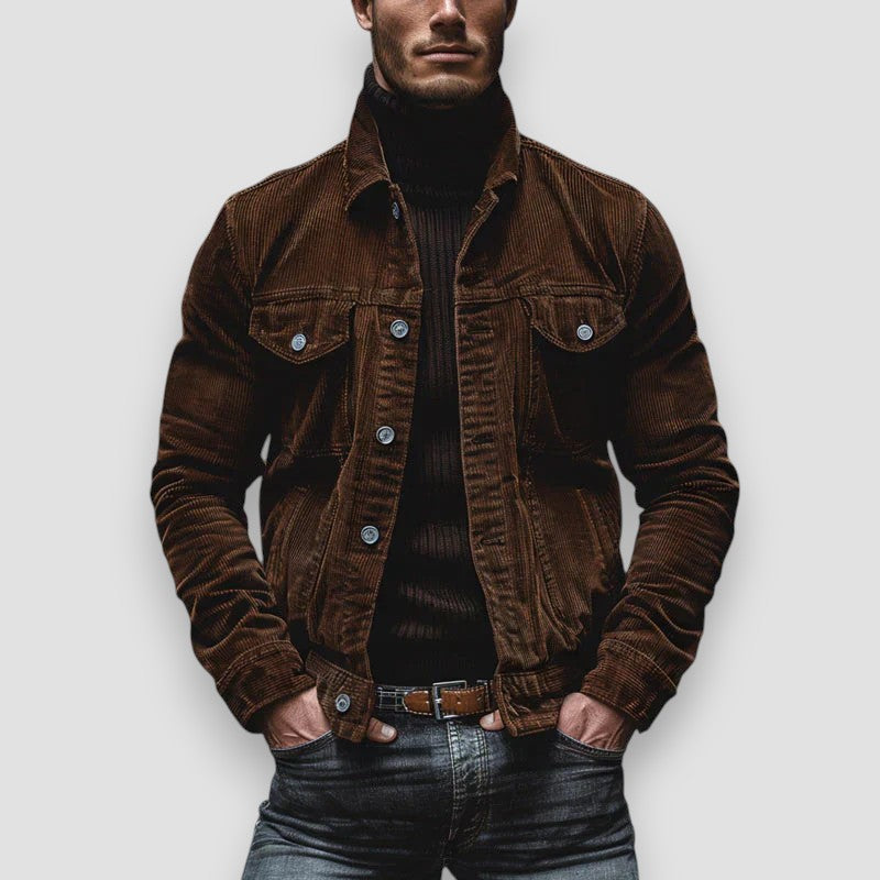 Rodrigo - Chaqueta retro de pana