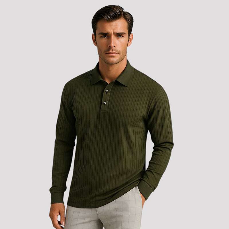 Ismael - Polo Premium de Manga Larga
